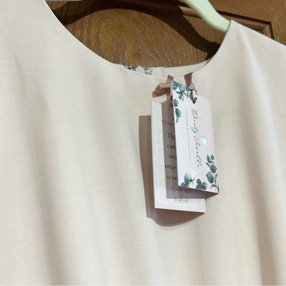 NWT Dainty Jewells ‘Time for a Toast’ Dress - Classic Cream - Size Small - Picture 4 of 8